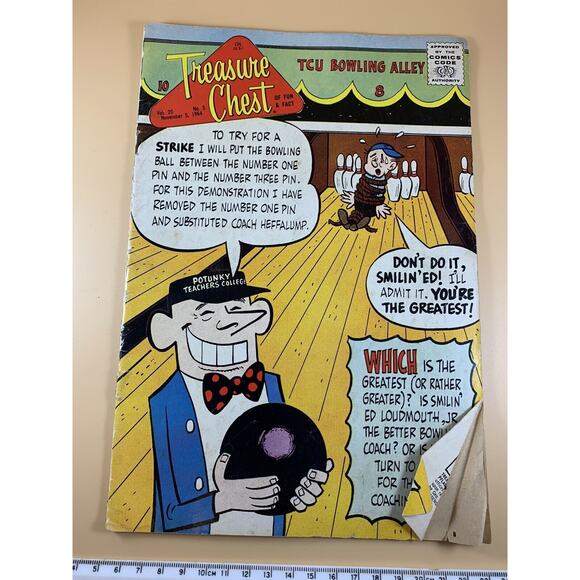 Comic Book Treasure Chest Vintage 1964 1965 And 1968. Christian Youth Lot of 3 - Picture 7 of 8